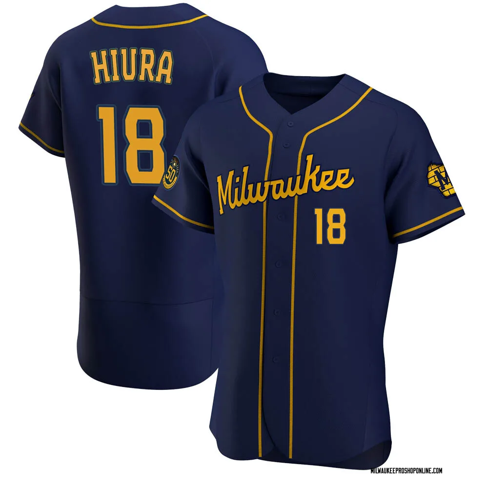 Keston Hiura Jersey, Keston Hiura Authentic & Replica Brewers